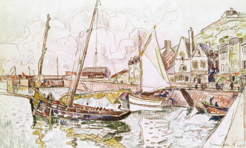 Paul Signac Granville oil painting image